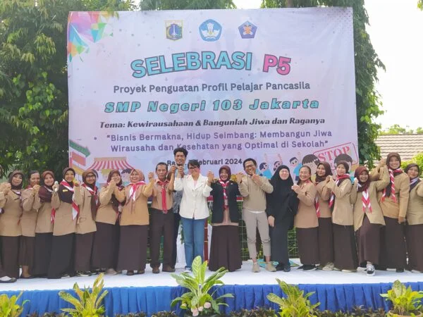 Gebyar P5: Bisnis Bermakna, Hidup Seimbang ala SMPN 103 Jakarta